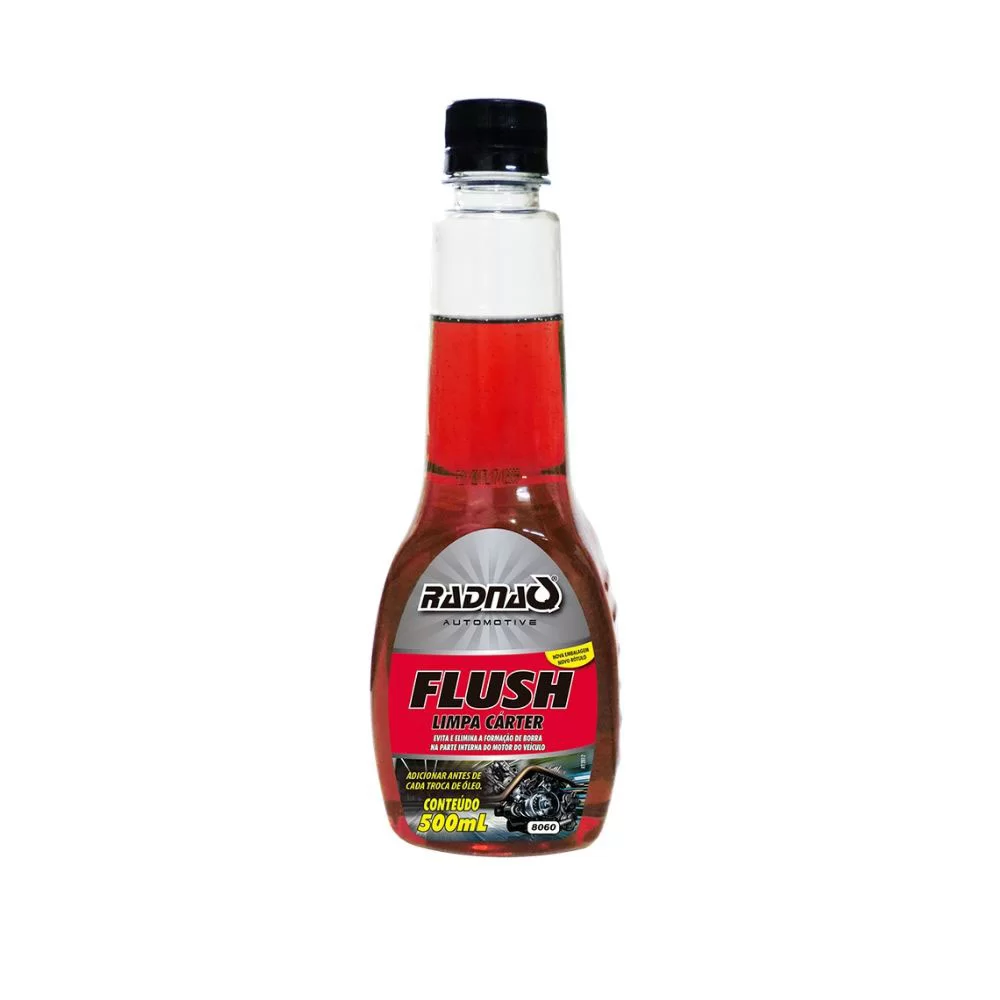 LIMPA CARTER FLUSH - GASOLINA, ÁLCOOL, FLEX E GNV - RADNAQ - RQ8060