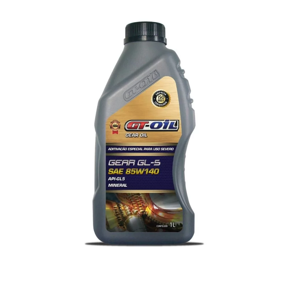 LUBRIFICANTE DE TRANSMISSÃO GEAR GL5 85W140 24X1 - GT OIL - GT63024