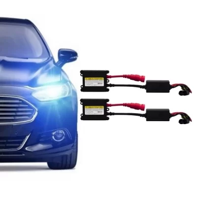 KIT XENON COMPLETO LAMPADA H4-3 BI 6000K 35W REATOR SLIM - ANTI FLICKER- RAYX - H436000