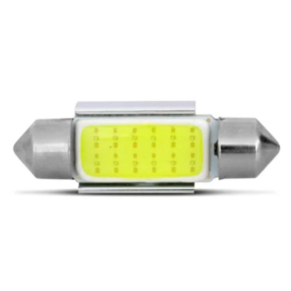 LÂMPADA DE LED COB TORPEDO 36MM 12V APLICAÇÃO PARA Luz DE Teto, Placa E Porta malas - TIGER - TG1014005