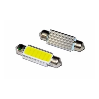 LÂMPADA DE LED COB TORPEDO 36MM 12V APLICAÇÃO PARA Luz DE Teto, Placa E Porta malas - TIGER - TG1014005