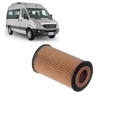 FILTRO DE ÓLEO LUBRIFICANTE MERCEDES BENZ MB SPRINTER DE 2008 EM DIANTE - TECFIL - PEL-676