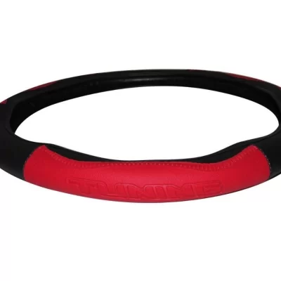 CAPA PARA VOLANTE PRETO E VERMELHO UNIVERSAL - VELOX 902204