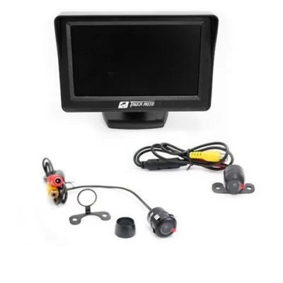 MONITOR DE 4 POLEGADAS COM CÂMERA DE RÉ 12V - TIGER TG1304004