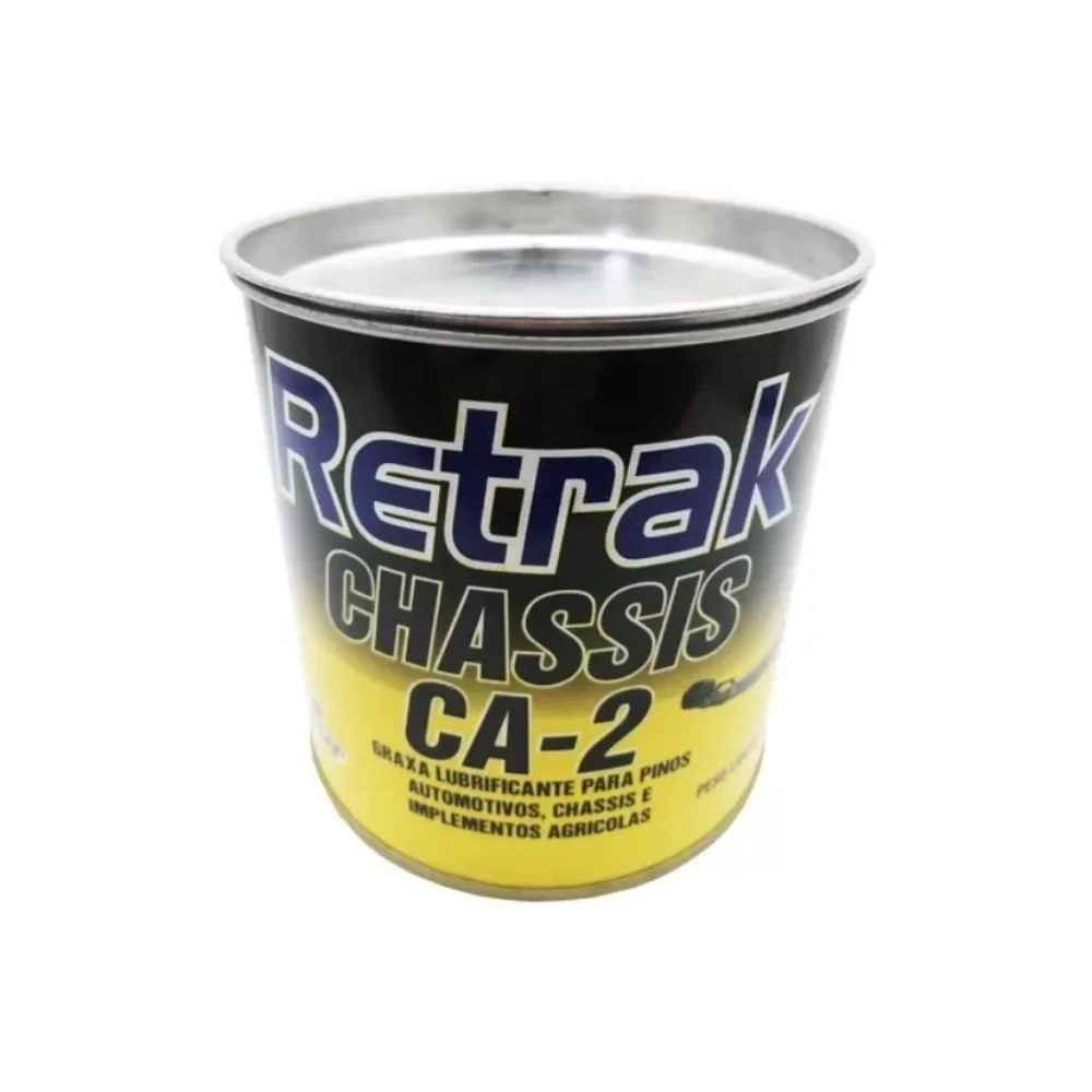GRAXA PARA CHASSI RETRAK BASE CALCIO CA-2 CASTANHA 500GR - KARTER LUBRIFICANTES