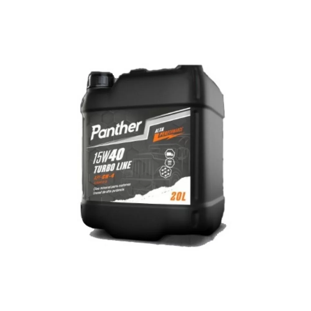 LUBRIFICANTE DE MOTOR TURBO LINE DIESEL 15W40 CH4 20 LITROS - PANTHER