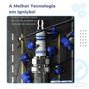 Jogo De Vela E Cabos Onix 1.0 2015 2016 2017 2018 2019 Bosch