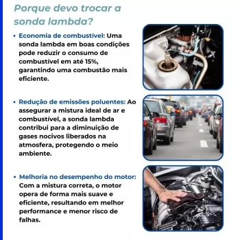 SONDA LAMBDA VW POS CROSSFOX/FOX/GOL/GOLF/POLO/SAVEIRO/SPACE CROSS/VOYAGE FLEX