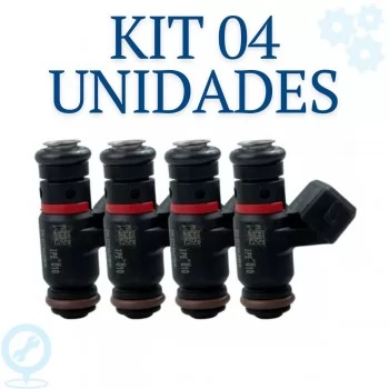 4 Bico Injetor Strada Palio 1.4 Flex Ipe010 50152802 Origin