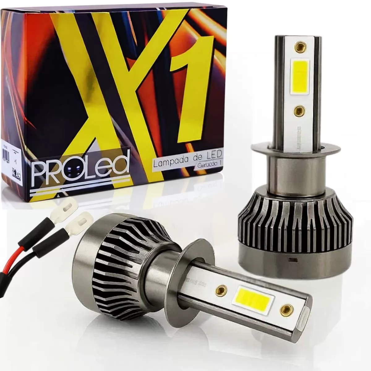 LAMPADA H-1 SUPER LED NANO X1 35W 12V 6500K 20000LM