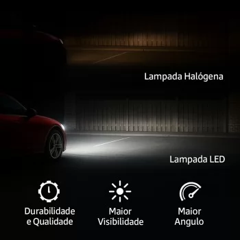 LAMPADA H-1 SUPER LED NANO X1 35W 12V 6500K 20000LM