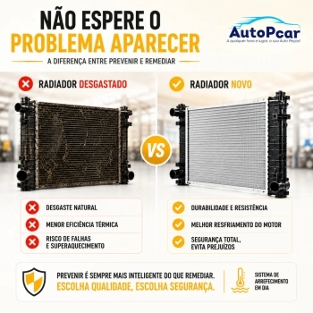 RADIADOR FIAT/JEEP TORO/RENEGADE/COMPASS/COMMANDER 1.3 FLEX 2022/...